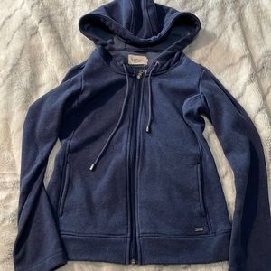 Navy Blue Zip-Up Ugg sweatshirt